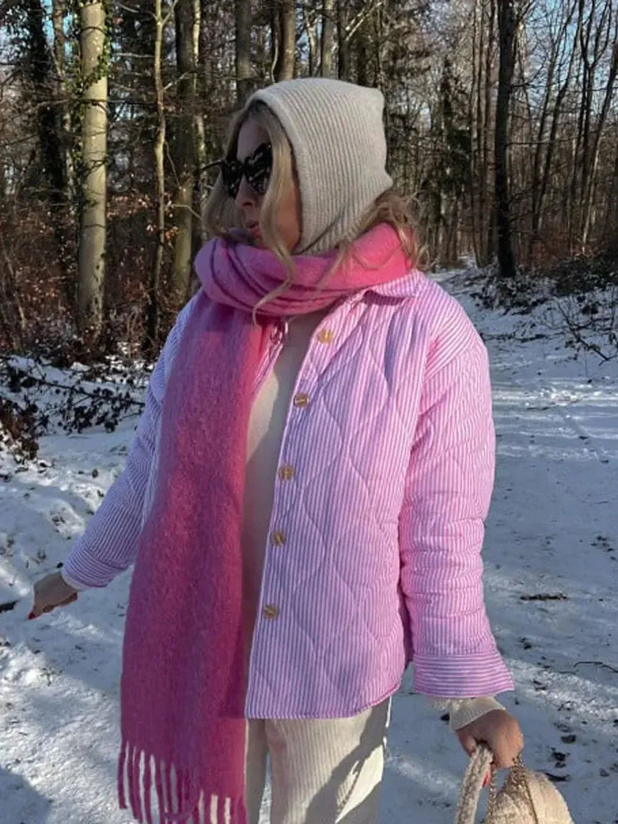 Veste Chic Matelassée Élégance