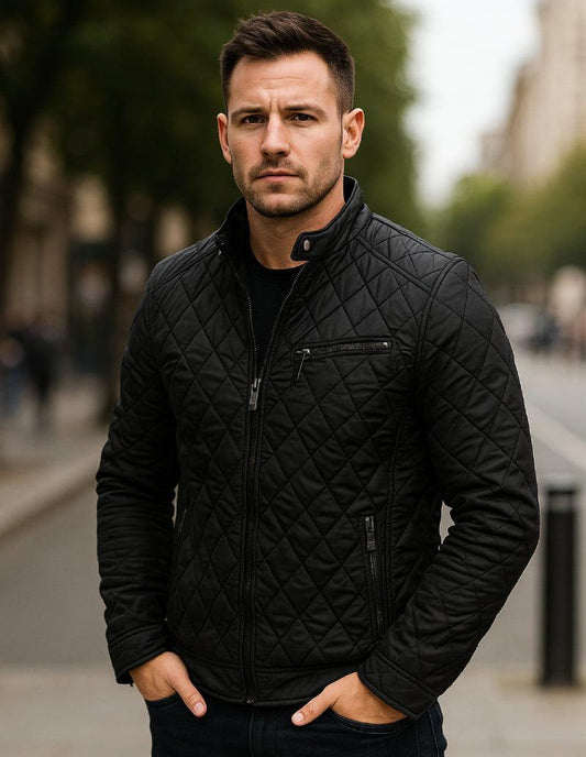 Veste Matelassée Élégance Homme