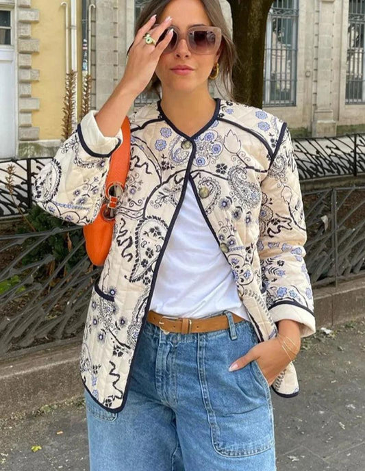 Veste Matelassée Chic Émotionnelle