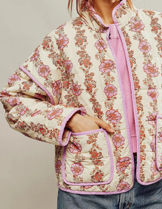 Veste Matelassée Rétro Chic